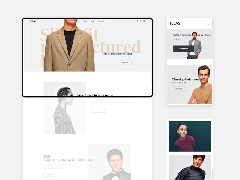 Helas - Minimal Shopify Theme