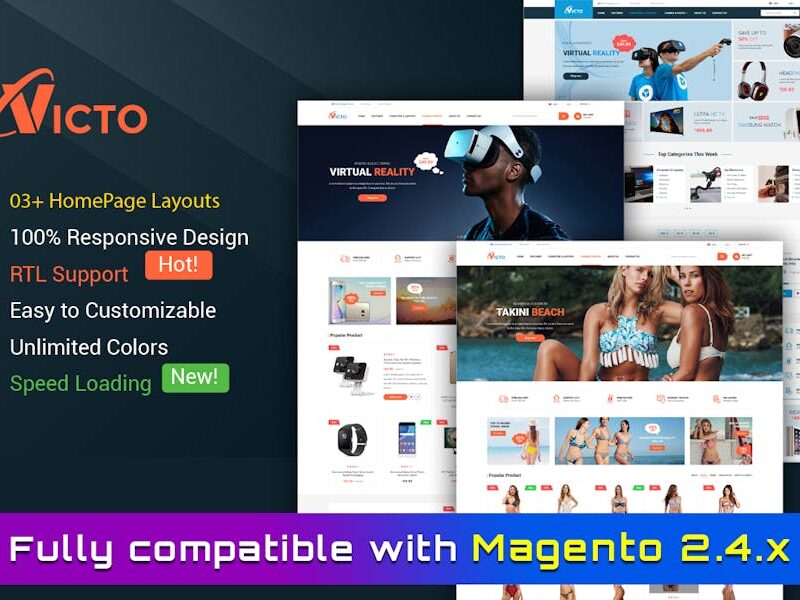 Victo - Ultimate Responsive Magento 2 Theme