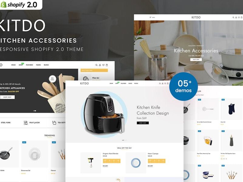 Kitdo - Kitchen Accessories Shopify 2.0 Theme