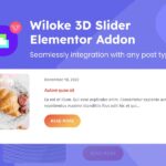 Wiloke Posts Slider for Elementor