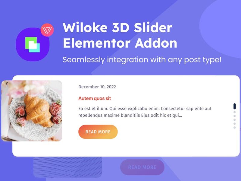 Wiloke Posts Slider for Elementor