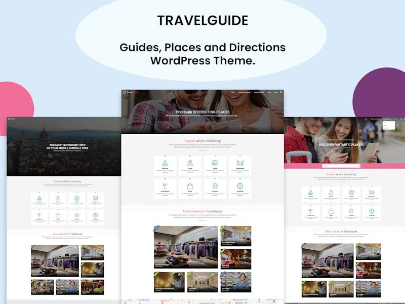 TRAVELGUIDE - Guides and Directions WordPress