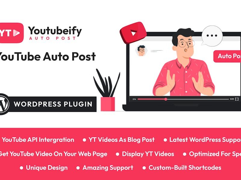 Youtubeify - YouTube Auto Post WordPress Plugin