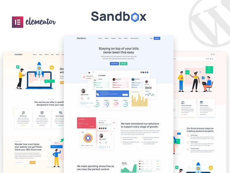 Sandbox - Modern & Multipurpose WordPress Theme