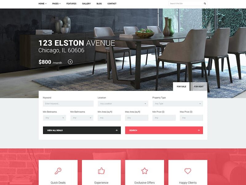 Good Homes - Real Estate WordPress Theme
