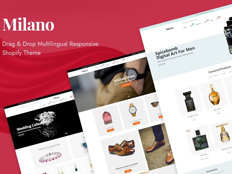 Milano Fashion Responsive Shopify Theme