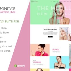 Bonita | Cosmetics, Salon Shopify Theme Bonita | Cosmetics, Salon Shopify Theme