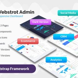 Webstrot Admin Panel Bootstrap Dashboard Template
