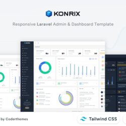 Konrix – Laravel Tailwind Admin Dashboard Template Konrix – Laravel Tailwind Admin Dashboard Template