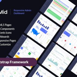 Mid – Creative Dashboard Template Mid – Creative Dashboard Template