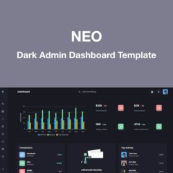 Neo – Responsive Admin Dashboard Template