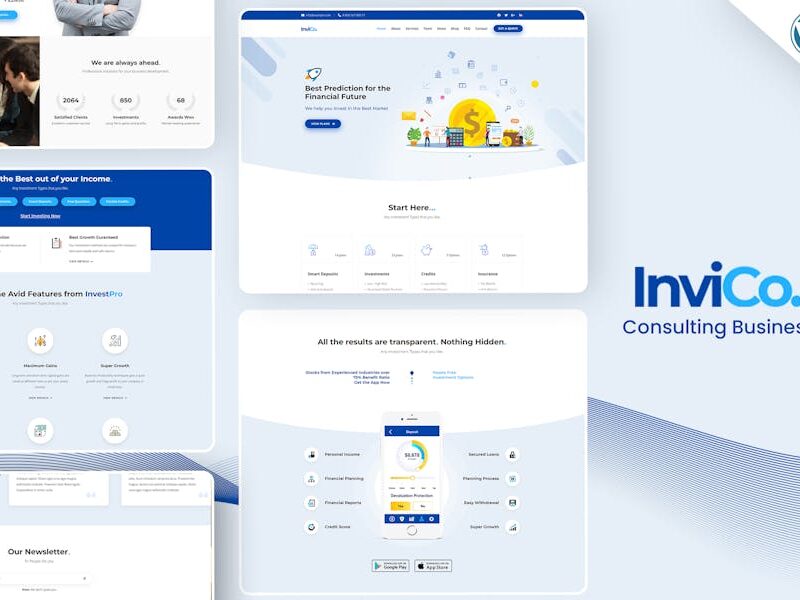 Invico - WordPress Consulting Business Theme