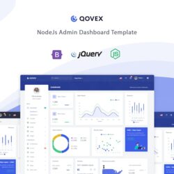 Qovex – Nodejs Admin & Dashboard Template Qovex – Nodejs Admin & Dashboard Template