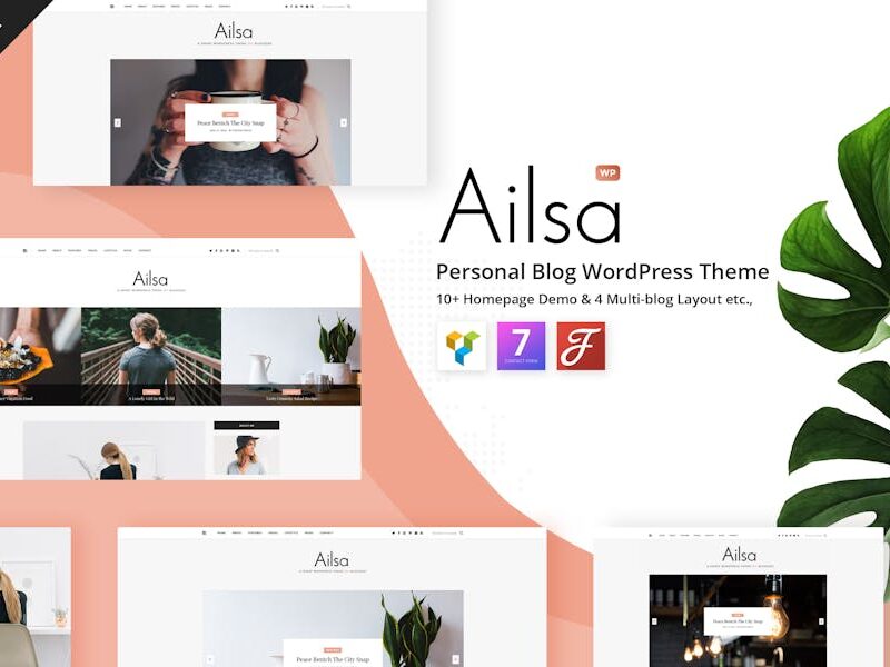 Ailsa - Personal Blog WordPress Theme