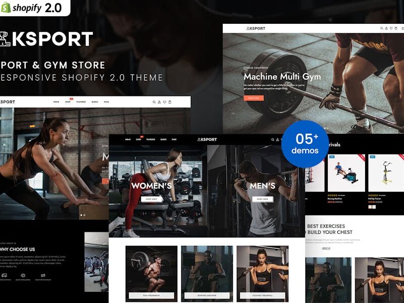 Ksport - Sport Store Responsive Shopify 2.0 Theme