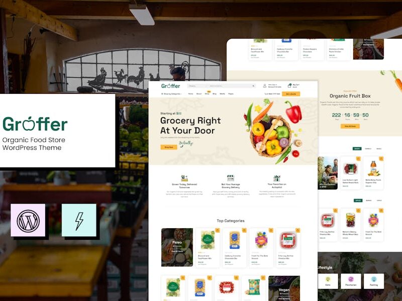 Groffer - Organic Food Store Theme