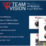 Teamvision – Team Addons for WPBakery Page Builder Teamvision – Team Addons for WPBakery Page Builder