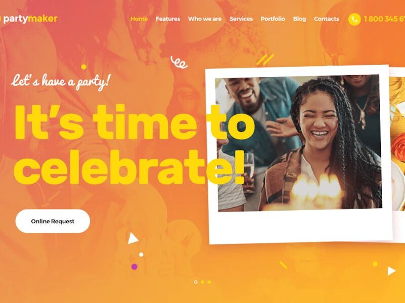PartyMaker | Event Planner & Wedding Agency WP