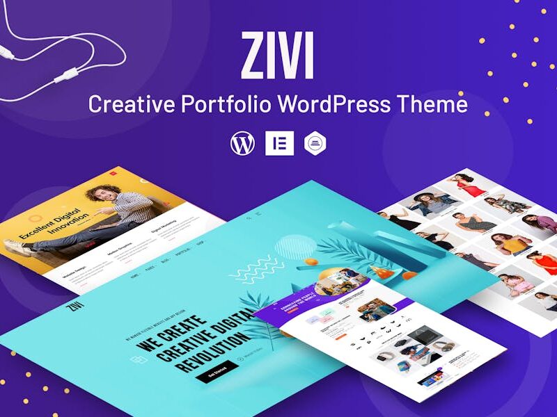 Zivi - Creative Portfolio WordPress Theme
