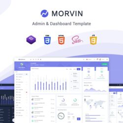 Morvin – Admin & Dashboard Template