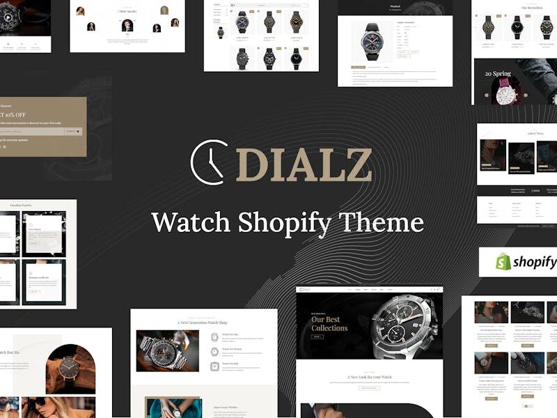 Dialz - Watch Store Shopify Theme