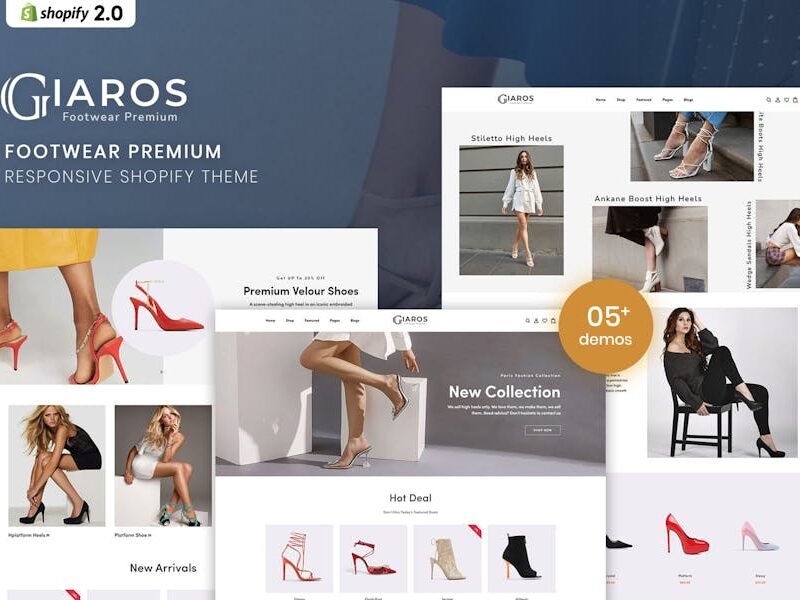 Giaros - Footwear Premium Responsive Shopify Theme