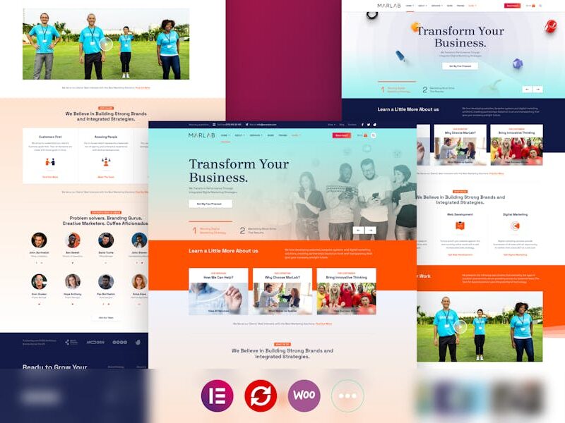 MarLab – Digital Solutions WordPress Theme
