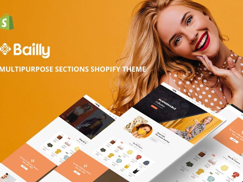 Gts Bailly - Multipurpose Sections Shopify Theme