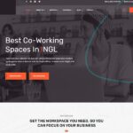 Tiếng Anh – Chủ đề WordPress cho không gian làm việc chung