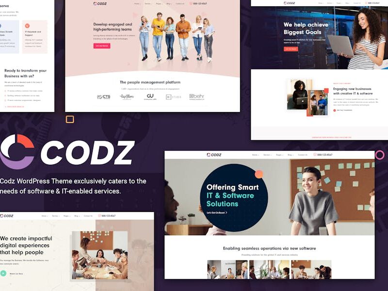 Codz - Software & IT Services Theme
