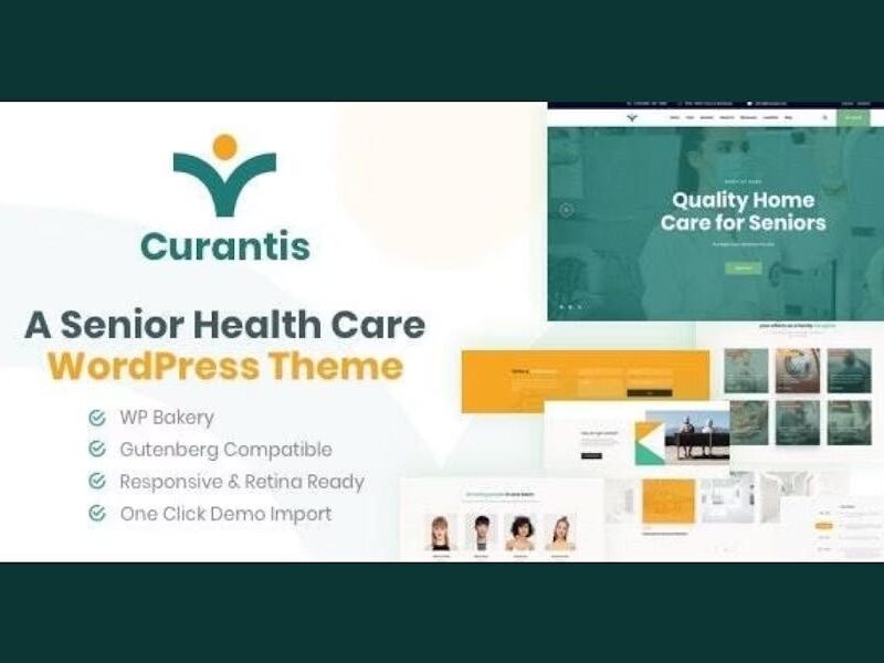 Curantis - Medical Care and Nursing WordPress