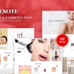 Exote – Beauty & Cosmetics Shopify Theme
