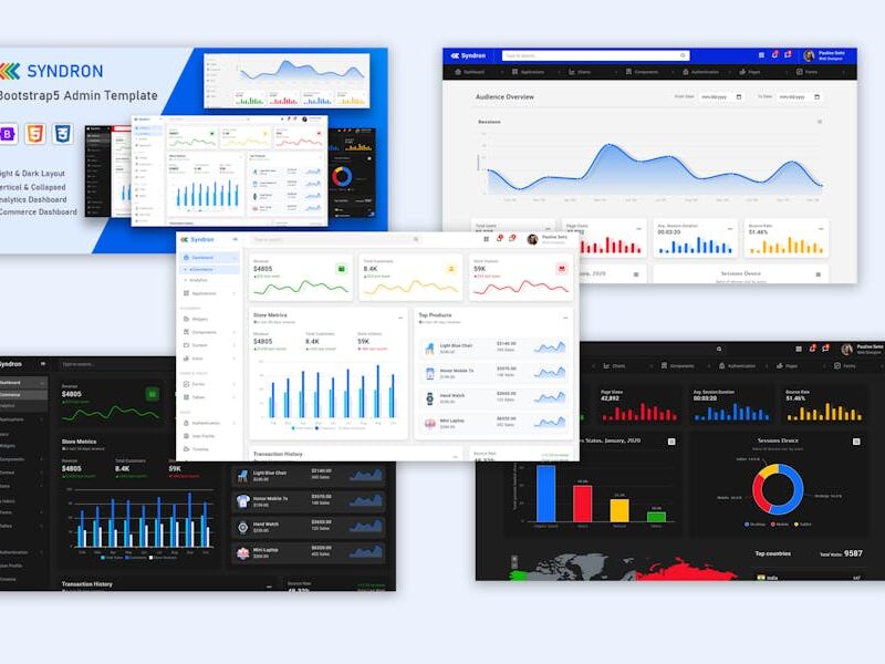 Syndron - Bootstrap5 Admin Template