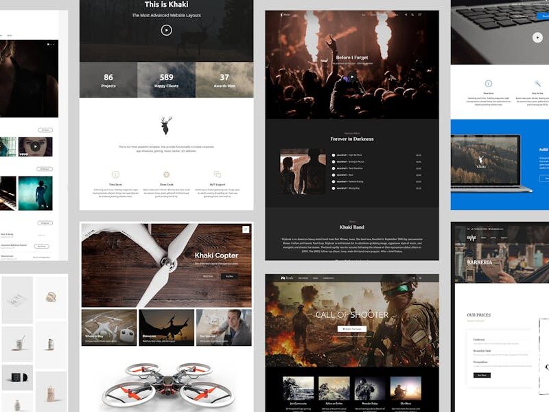 Khaki | Responsive Multi-Purpose WordPress Theme