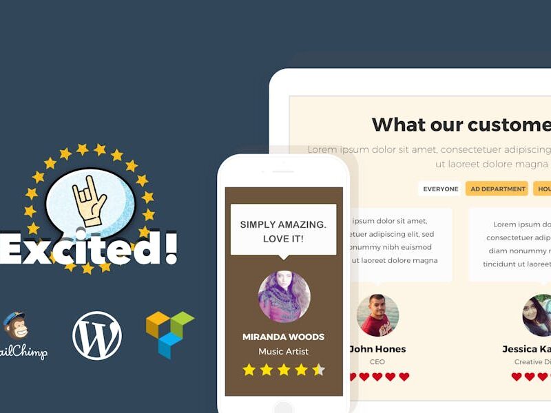Testimonials Showcase for WordPress — Excited!
