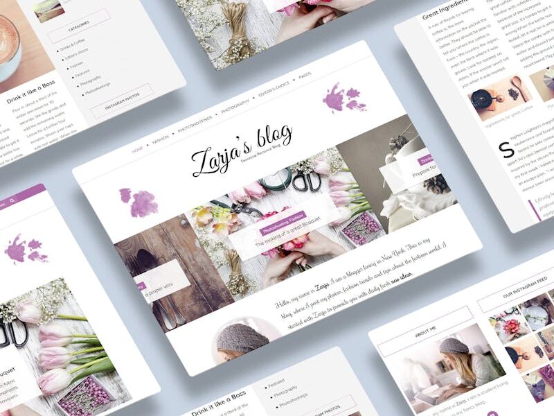 Zarja - WordPress Blog Theme