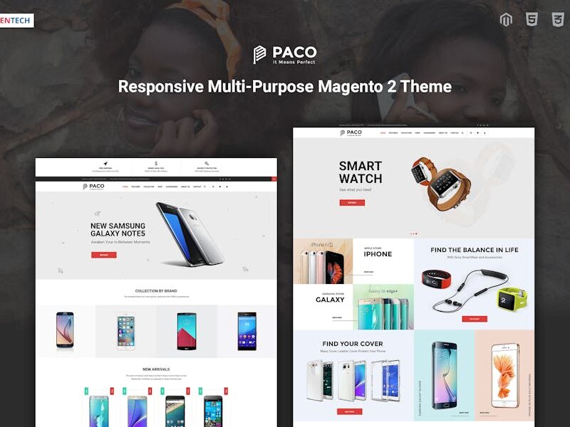 Paco - Responsive Multi-Purpose Magento 2 Theme