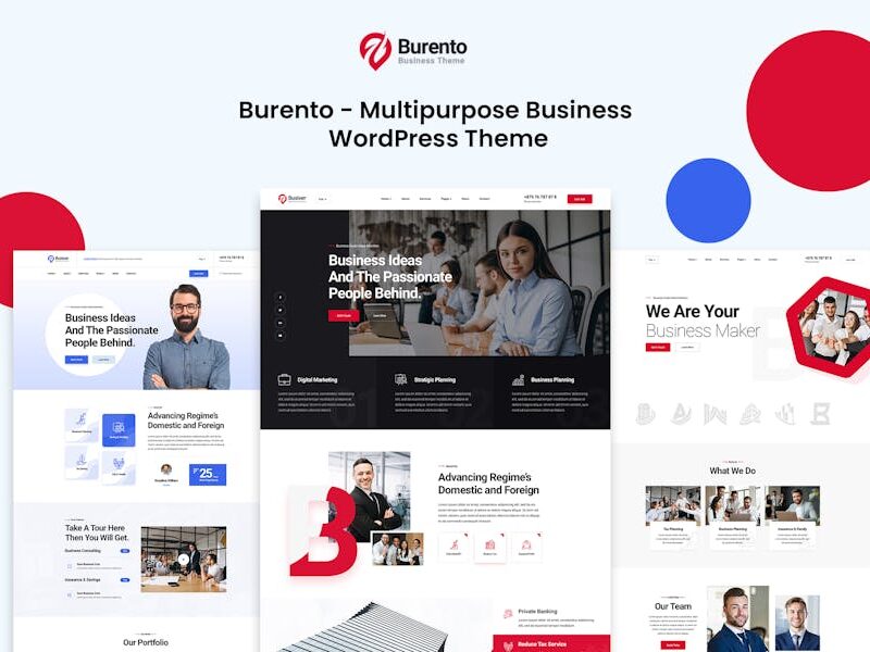 Burento - Multipurpose Business WordPress Theme