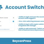Account Switcher for WordPress-Multiple accounts Account Switcher for WordPress-Multiple accounts