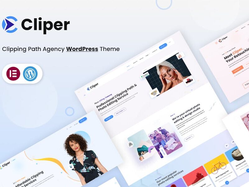 Cliper - Clipping Path Agency WordPress Theme
