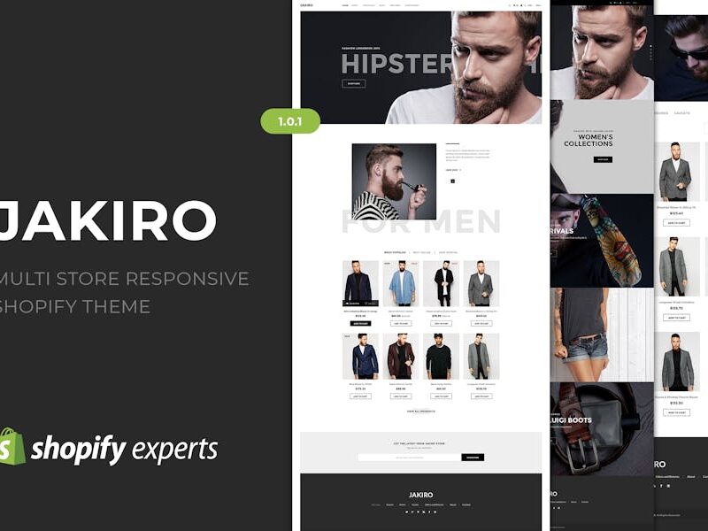 Jakiro | Multi Store Responsive Shopify Theme