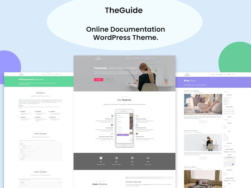 TheGuide - Online Documentation WordPress Theme