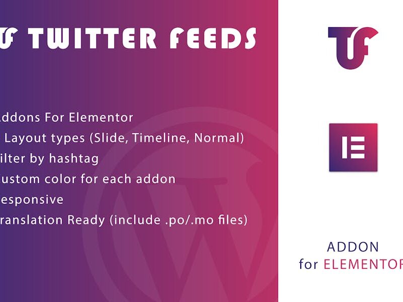 Twitter Feeds for Elementor WordPress Plugin