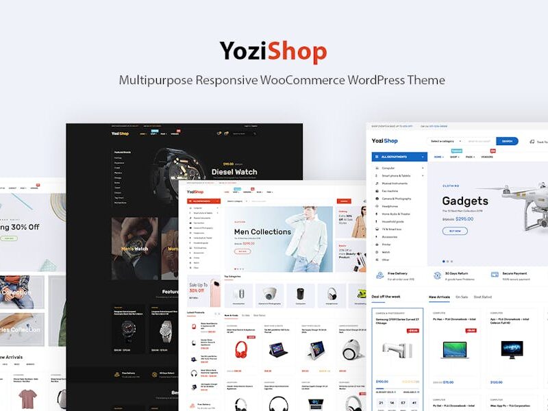 Yozi - Electronics WooCommerce WordPress Theme