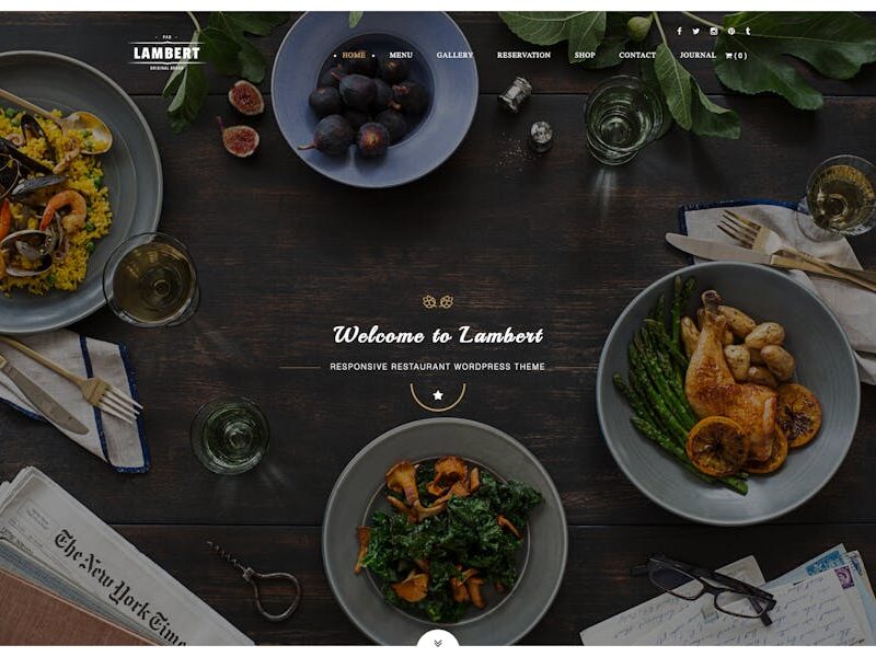 Lambert - Restaurant / Cafe / Pub WordPress Theme