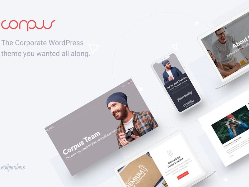 Corpus - Responsive Corporate WordPress Theme