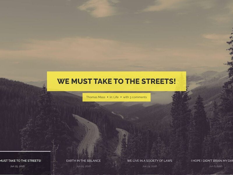 Wheats - WordPress Easy Blogging Theme
