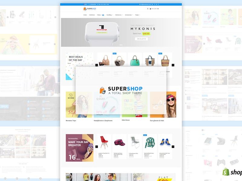 Super Shop | Multipurpose, MultiStore Shopify