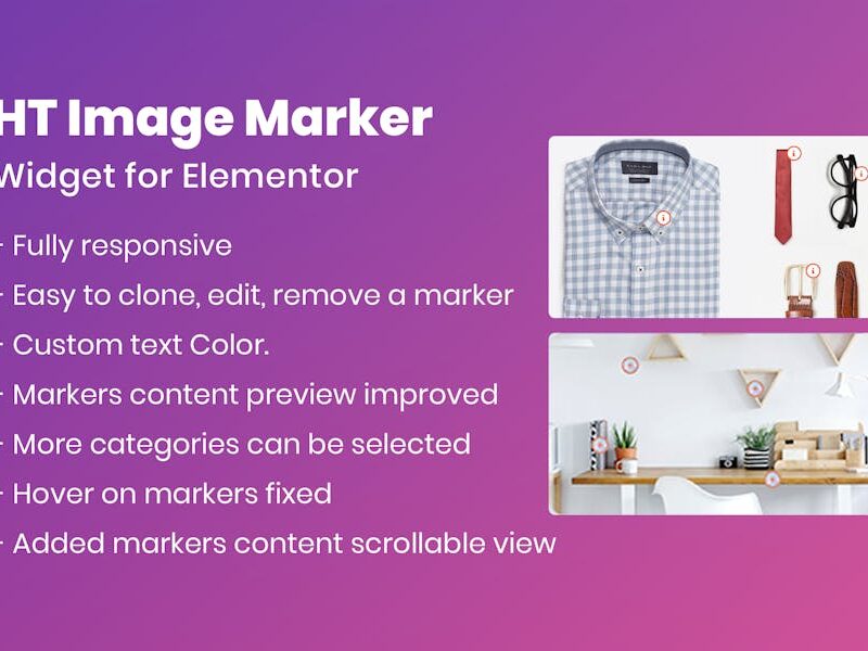 HT Image Marker for Elementor