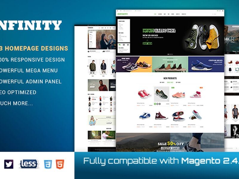 Infinity - Responsive Magento 2 Fashion Store Them